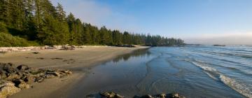 Nastanitev ob plaži v mestu Tofino