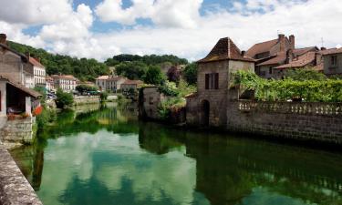 Domki wiejskie w mieście Brantôme