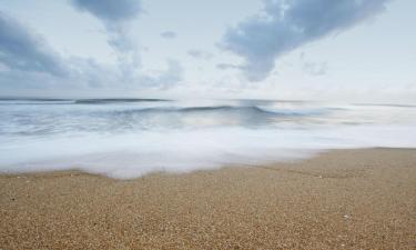 Boliger ved stranden i Dungun