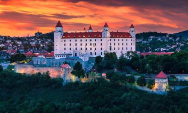 Bratislava şehrindeki hosteller