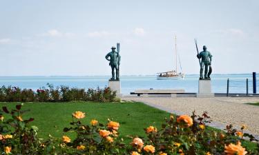 Domy przy plaży w Balatonfüred