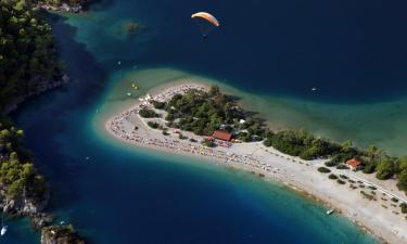 Ferieboliger ved stranden i Oludeniz