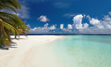 Boliger ved stranden i Hulhumale