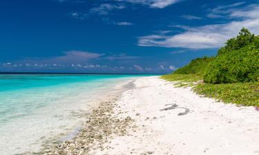 Ferieboliger ved stranden i Ukulhas