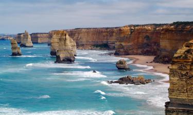 Strandleigur í Port Campbell