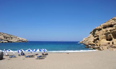 Hotel vicino alla spiaggia a Mátala