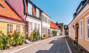 Rannamajutused sihtkohas Ystad