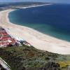 Strandhäuser in Nazaré