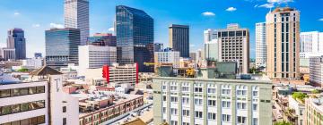 New Orleans centrum CBD – hotely