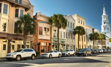 Charleston centrum – hotely