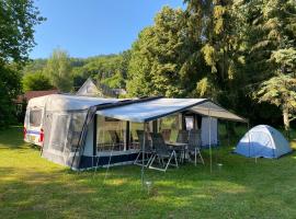 Forrás camping, hotel en Magyarhertelend