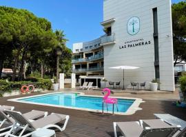 Aparthotel Las Palmeras Castelldefels, hotell i Castelldefels