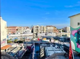 Grand appartement avec vue sur quai