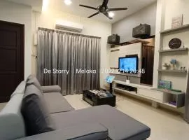 Melaka Homestay with pool 4BR Semi-D,BBQ,KTV,Billiard 15pax DeStarryVilla