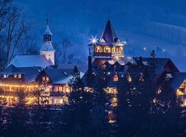 Hotel Křížový vrch、イェセニークのホテル