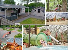 Chalet te huur op *****camping Terspegelt 4 personen, hotel Eerselben