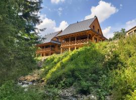 Drevenice Kaskády Oščadnica Veľká Rača, hotel in Oščadnica