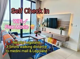 ZUNCY T21,T23 , walk to Legoland, Medini, Bukit indah