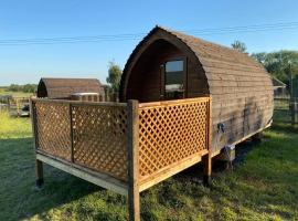 Glamping pod, seven acre farm campsite: Lincoln'da bir otel