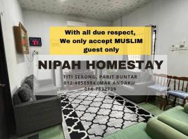 Nipah Homestay Parit Buntar，巴里文打的飯店