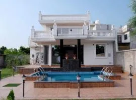 Luxurious PRIVATE Greystone VILLA with SWIMMING POOL, Big Garden, Pool table, hot-tub, Party speaker