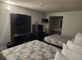 Motel 6 Sacramento CA Natomas, hotel Sacramento repülőtér - SMF környékén Sacramentóban