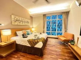 Kuala Lumpur, super King bed, walk KLCC, pubs & Michelin Restaurants, in Cormar building