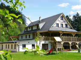 Penzión Mlynárka, hotel v Rajeckých Teplicích