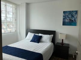 Hermoso apartamento con estacionamiento gratuito Chía N1, Hotel in Chía