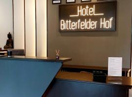 Hotel Bitterfelder Hof - Mongoo GmbH, отель в городе Биттерфельд