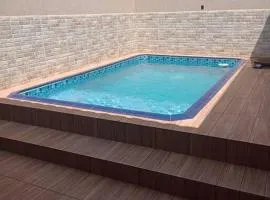 Casa aconchegante piscina ar condicionado 12 pax