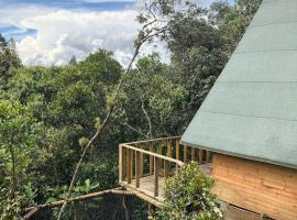 Hermosa cabaña con huerta - Casa verde, hôtel à Medellín