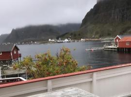 Buodden Rorbuer - Fisherman Cabins Sørvågen、ソールヴォーギンの別荘