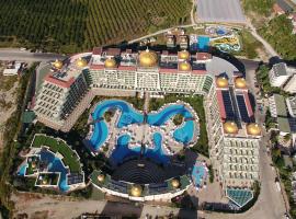 Alan Xafira Deluxe Resort & Spa-ULTRA ALL INCLUSIVE，阿拉尼亞的飯店