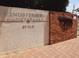 Renosterberg by KLG, hotel i Kimberley