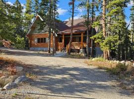 Moose Mtn Lodge/Luxury Cabin/Hot Tub/Fireplace, ваканционна къща в Феърплей