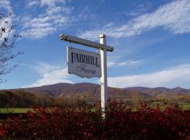 Fairhill Farm Country Vacation Rentals, hotel en Stanardsville