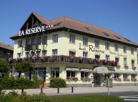 Hôtel La Réserve, hotel din Gérardmer