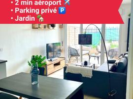 Superbe appart avec Jardin à 2 min de l’Aéroport-4 pers, hotel v destinaci Vitrolles