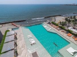 41st Fl Beach Condo in Bocagrande, Hotel in Cartagena