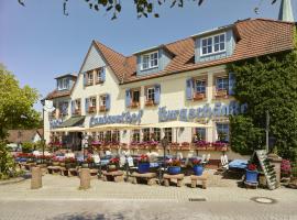 Hotel & Restaurant Burgschänke, hotel Ramstein katonai repülőtér - RMS környékén Kaiserslauternben