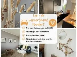 Le Flaubert, appartement et PARKING en centre ville