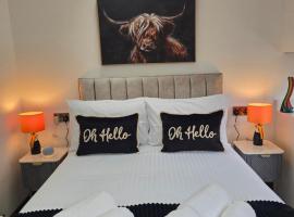 Heather Nook- luxury studio in Pitlochry, hotel v mestu Pitlochry