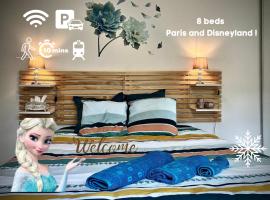 Snowqueen Hotel Apartment Paris-Disney, hotel din Chelles