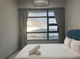 SUNSET JESSELTON QUAY NEAR SURIA GAYA STREET Jesselton Point 2 bedroom one living room one bathroom, hotel din Kota Kinabalu