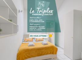 Le Triplex proche CNPE, PIPA, Via Rhôna – hotel w mieście Lagnieu