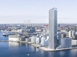 26-Etage Lejlighed med Utrolig Havudsigt