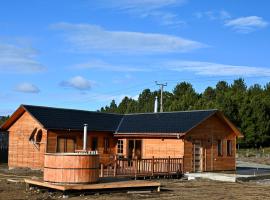 EcoHouse Lodge Lonquimay、ロンキマイのホテル