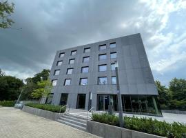 Hotel am Campus: Mönchengladbach, Düsseldorf-Monchengladbach Havaalanı - MGL yakınında bir otel