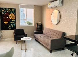 Stylish & Renovated Condo in El Laguito, Cartagena, Hotel in Cartagena